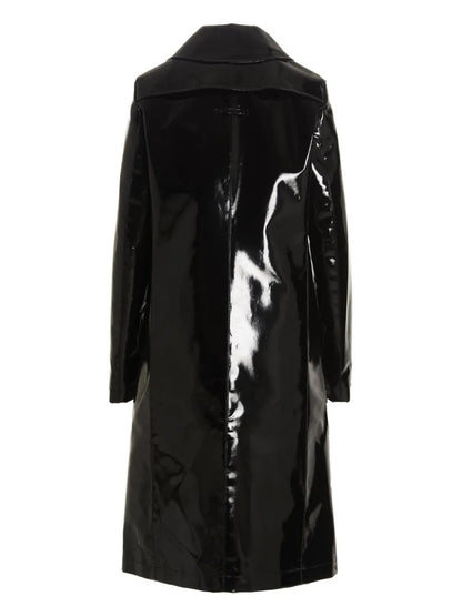 Vinyl Trench Coat