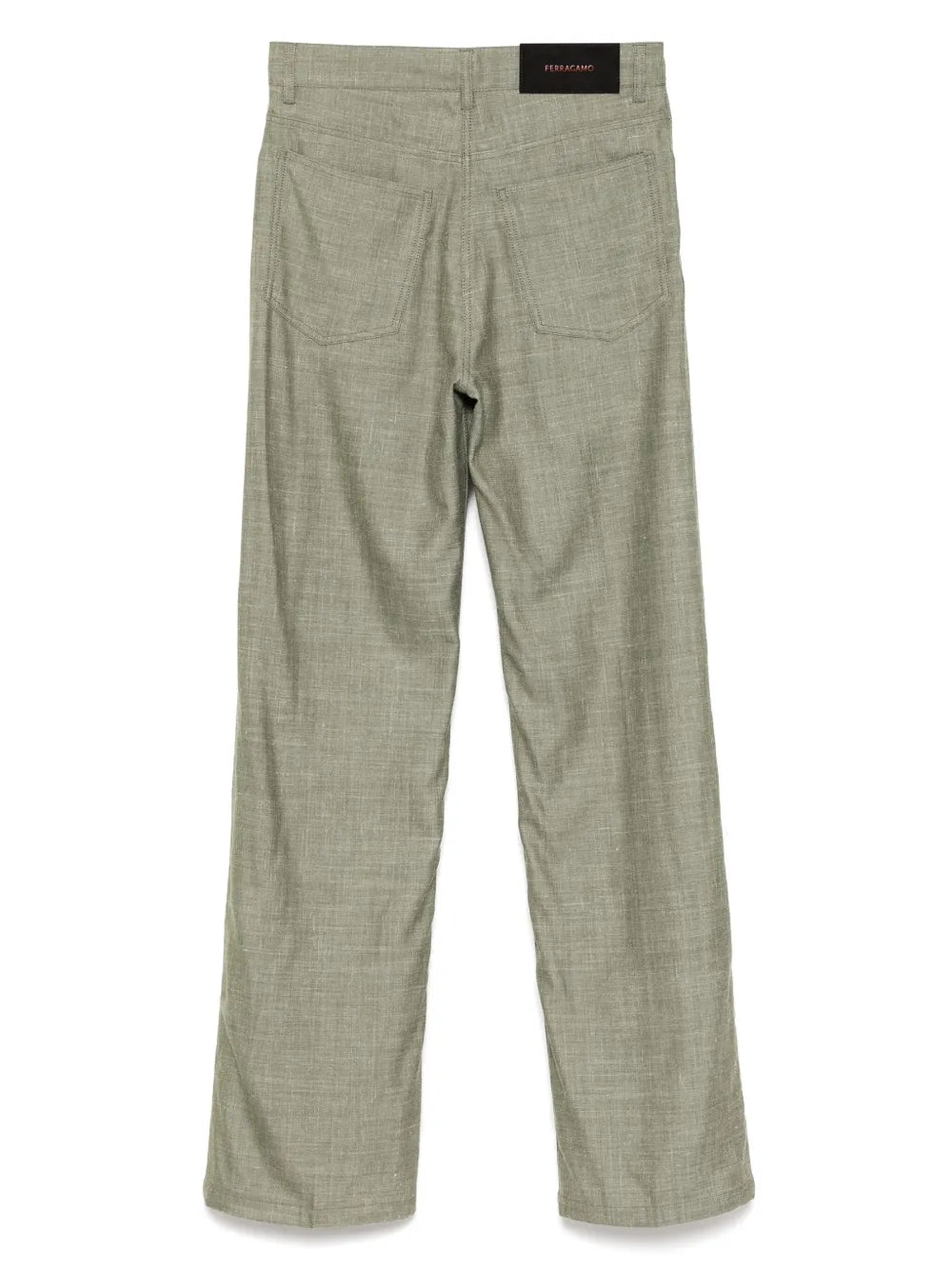 Straight Hem Trousers