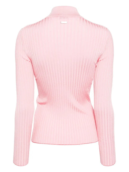 Ribbed Polo Top
