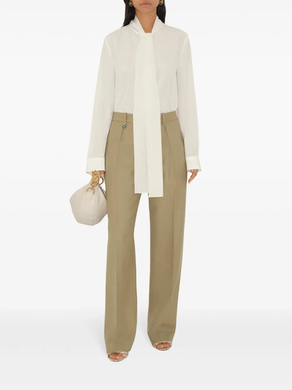 Wool Tailored Trousers