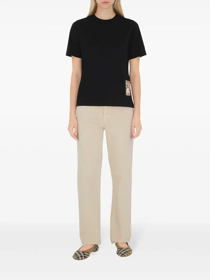 Check-Patch T-Shirt