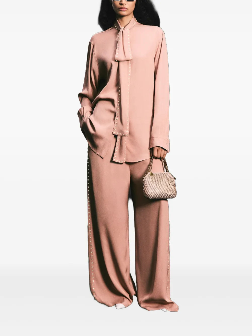 Crystal-Embellished Trousers