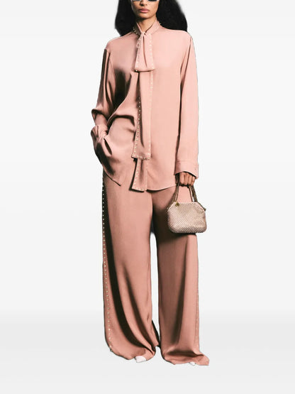 Crystal-Embellished Trousers