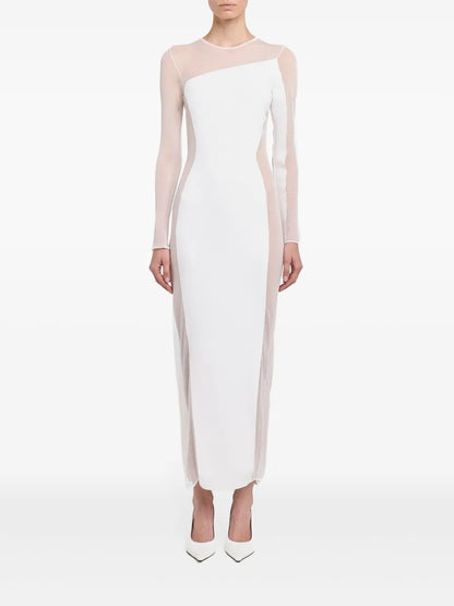 Panelled Midi Dress