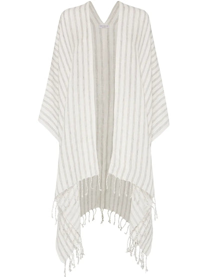 Striped Poncho
