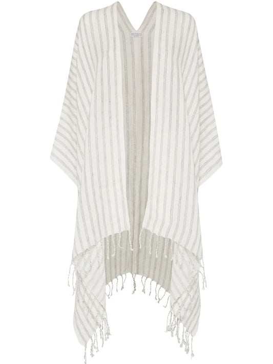 Striped Poncho