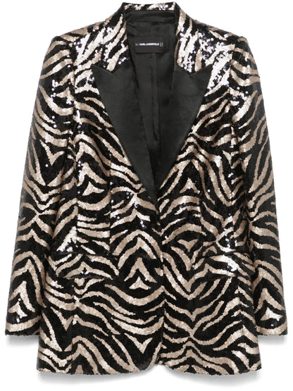 Karl Studio Sequin Blazer