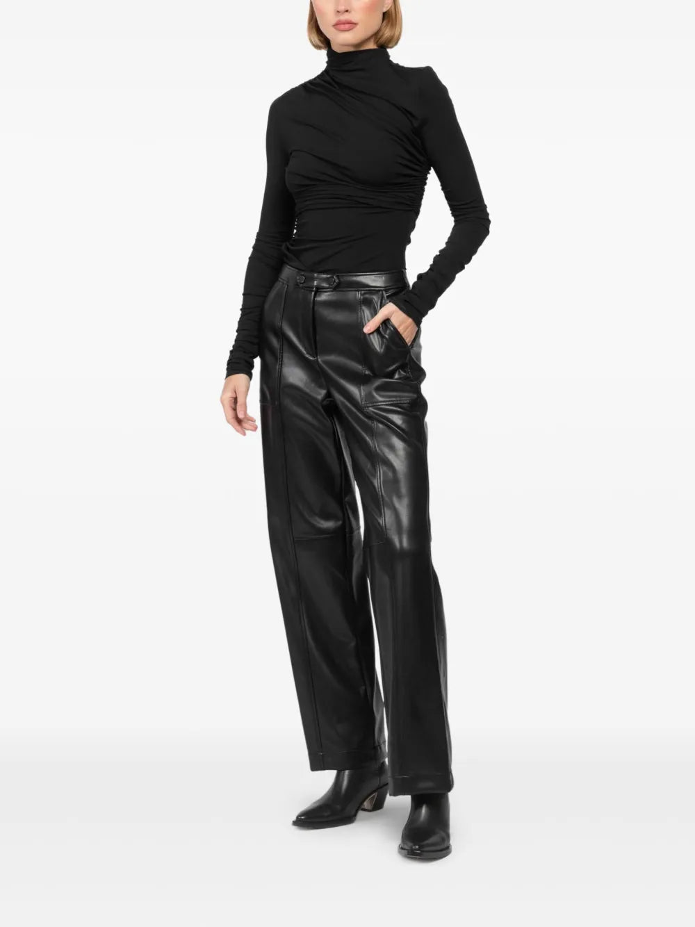 High-Neck Top