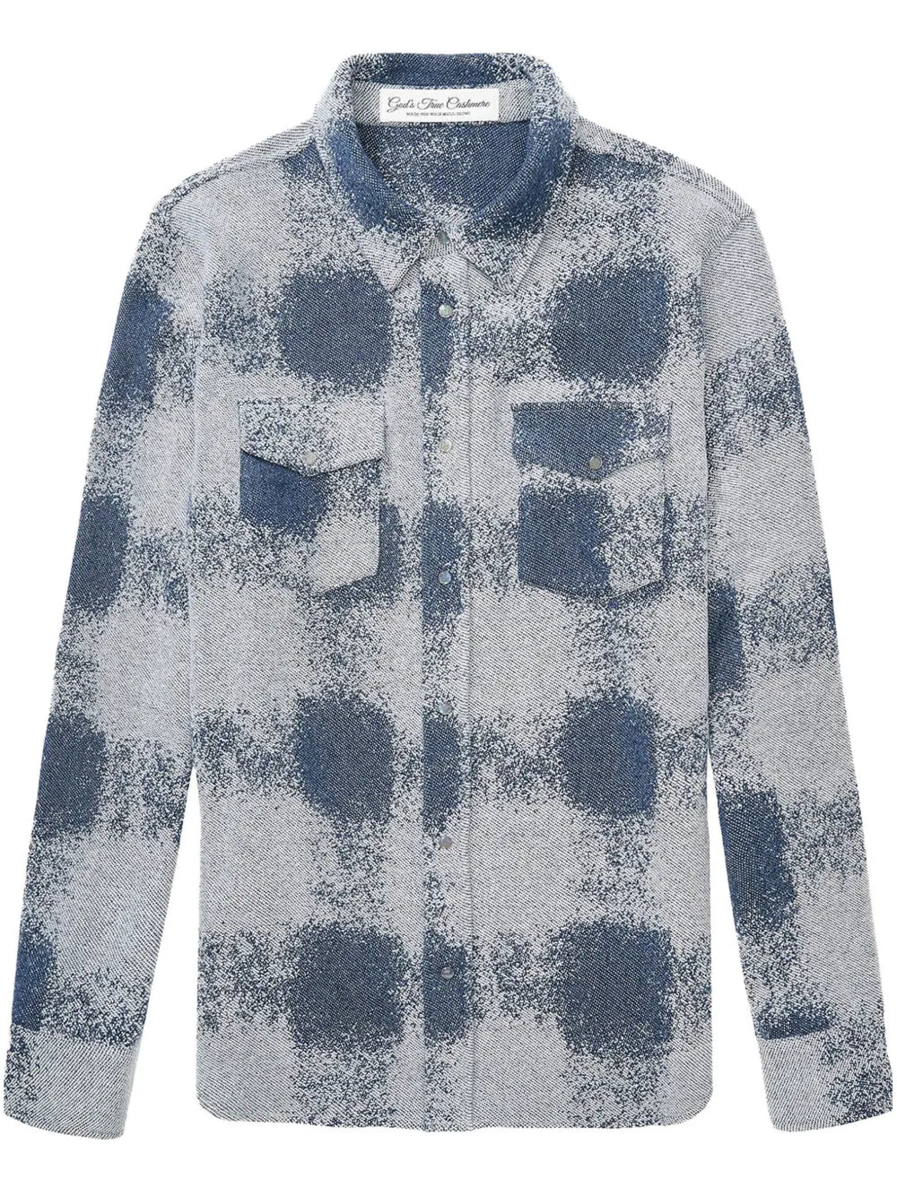 Patterned Cashmere Shirt