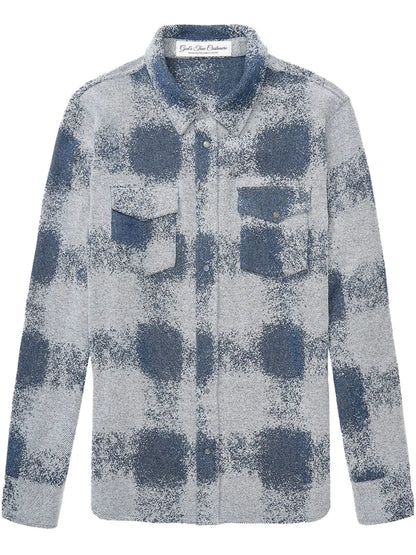 Patterned Cashmere Shirt