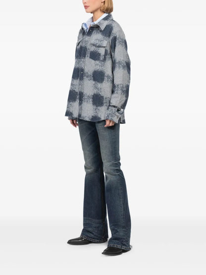 Patterned Cashmere Shirt