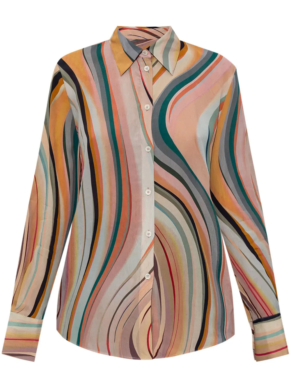 Swirl-Print Shirt
