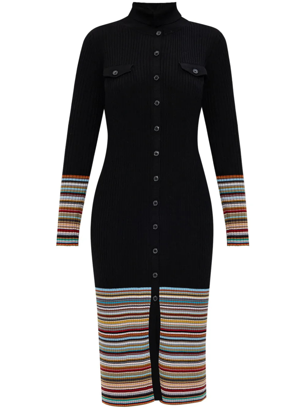 Striped Midi Dress