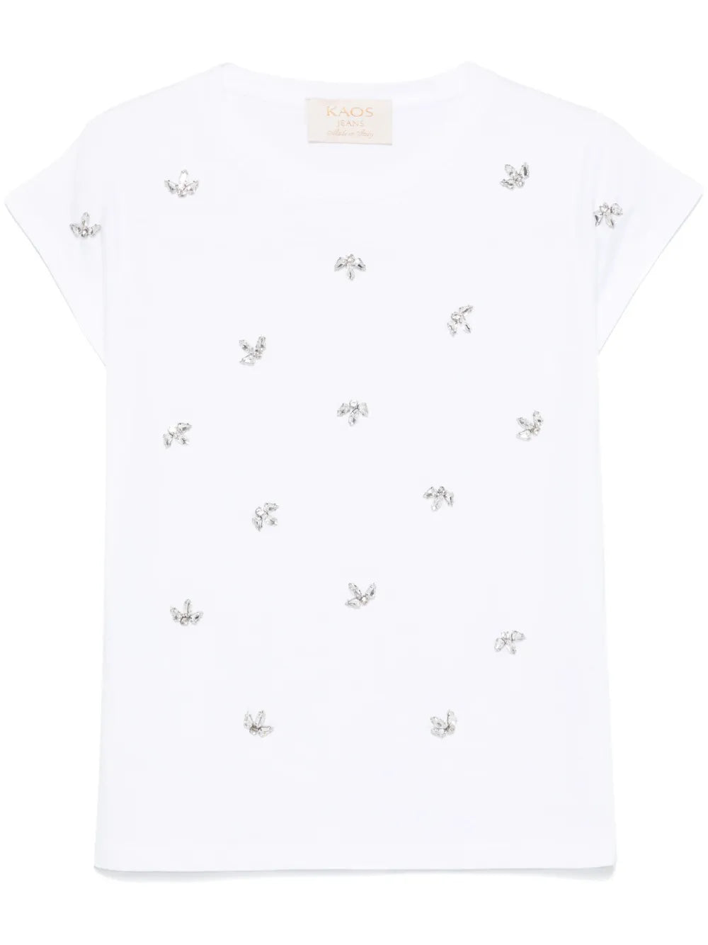 Crystal-Embellished T-Shirt