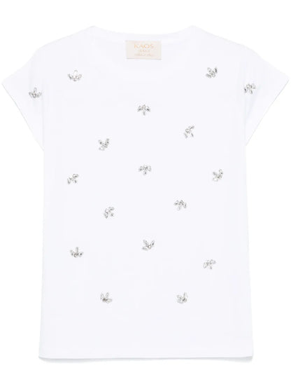 Crystal-Embellished T-Shirt