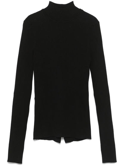 Cut-Out Ribbed Top