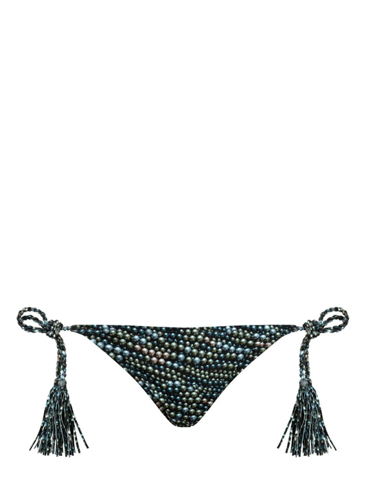 Pearl-Embellished Bikini Bottoms