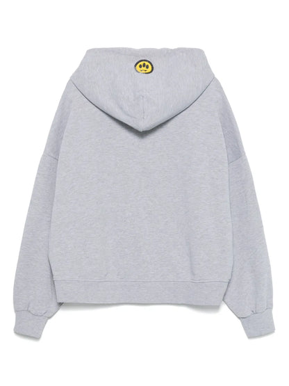 Logo-Print Zip-Up Hoodie
