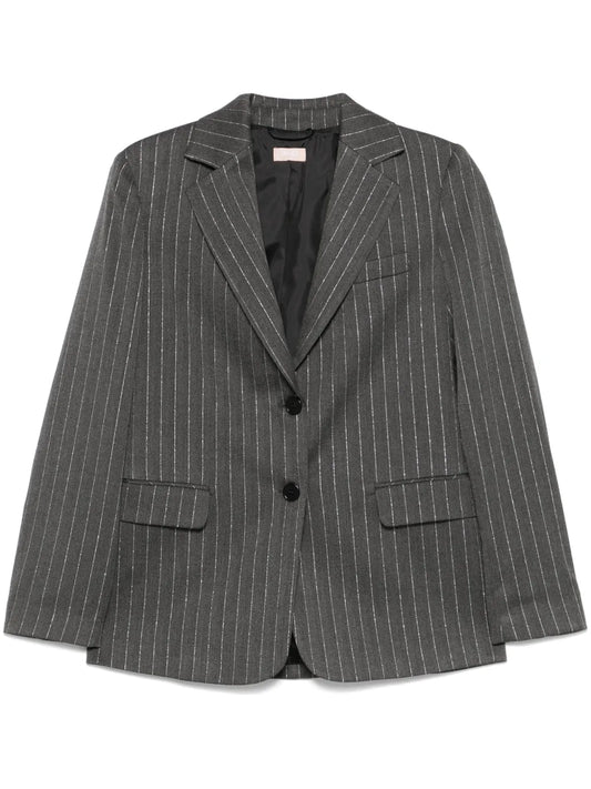 Pinstripe Blazer