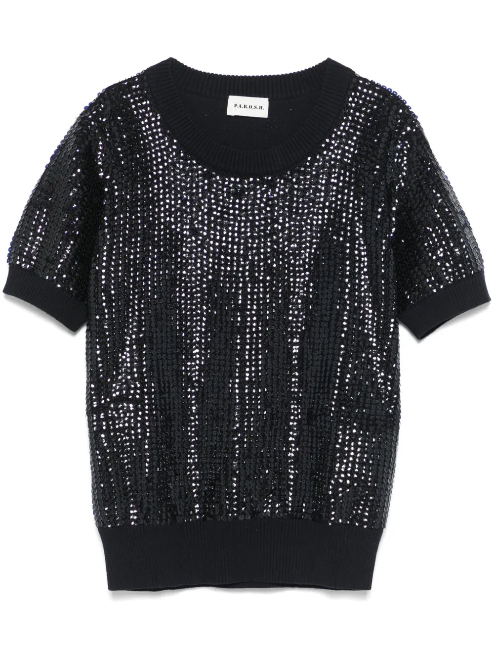 Sequin-Embellished T-Shirt