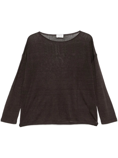 Boat-Neck Sweater