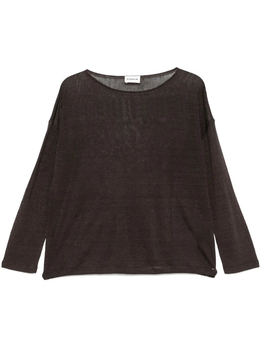 Boat-Neck Sweater