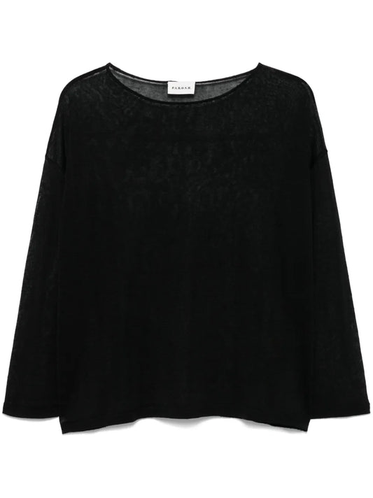 Fine-Knit Blouse