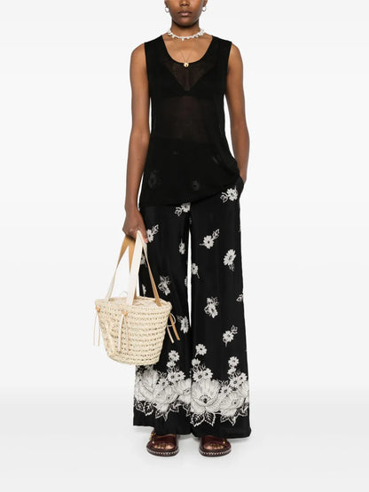 Fine-Knit Tank Top