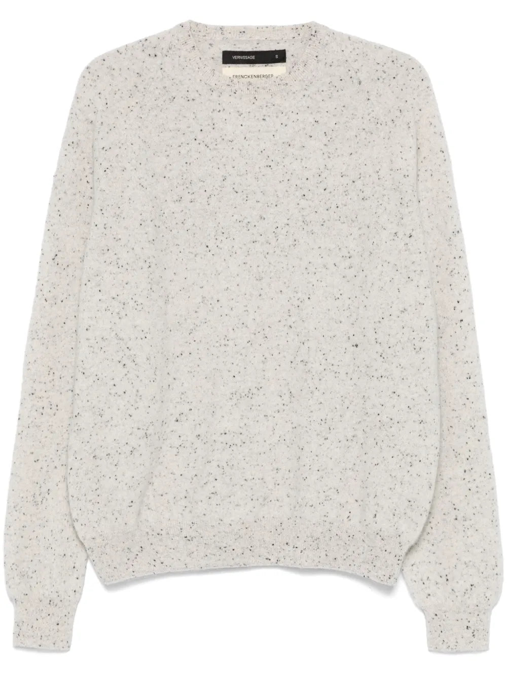 Speckle-Knit Sweater