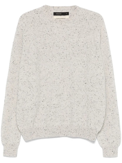 Speckle-Knit Sweater