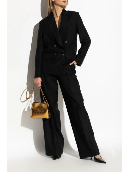 Straight-Leg Trousers