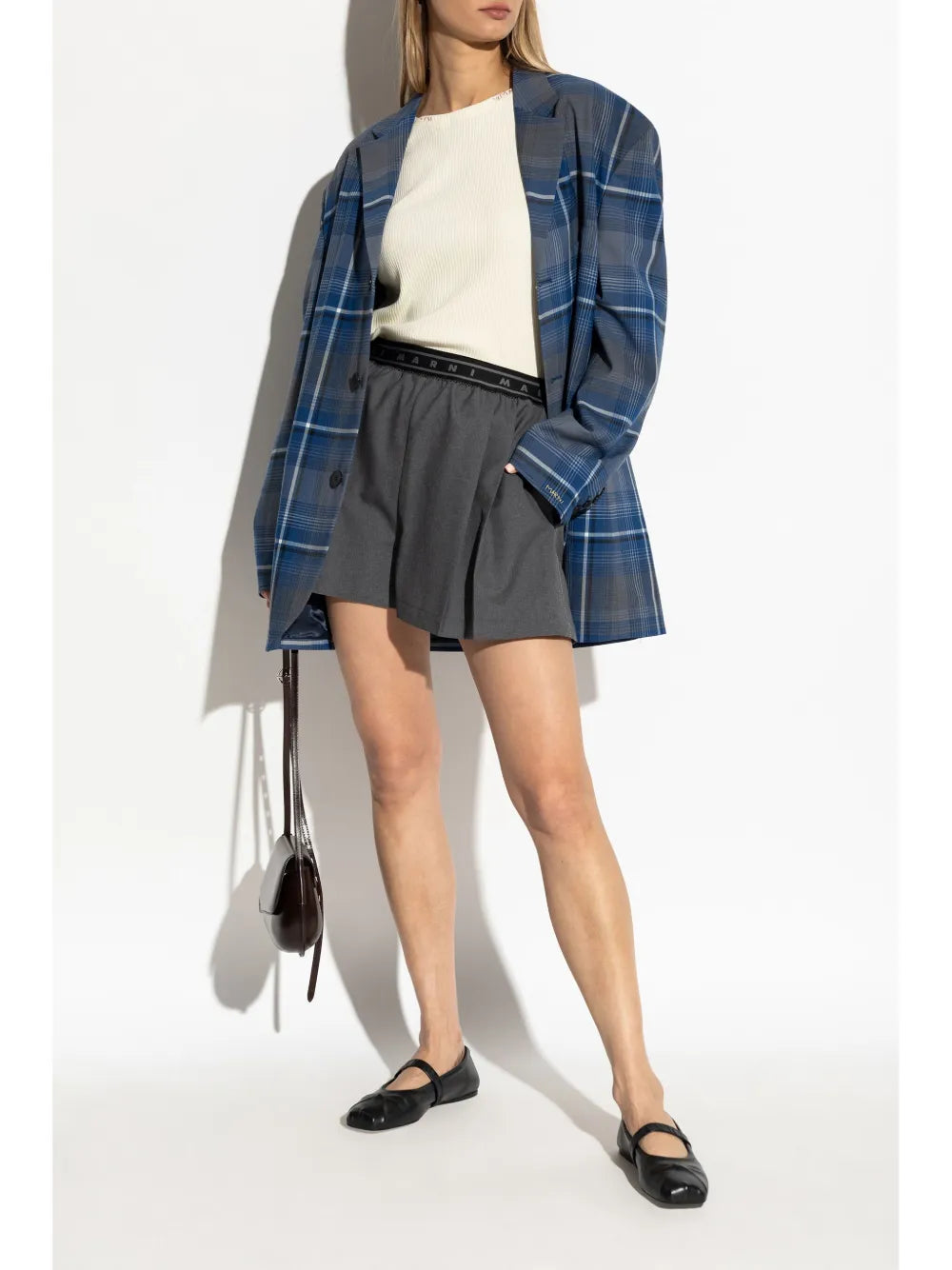 Pleated Shorts