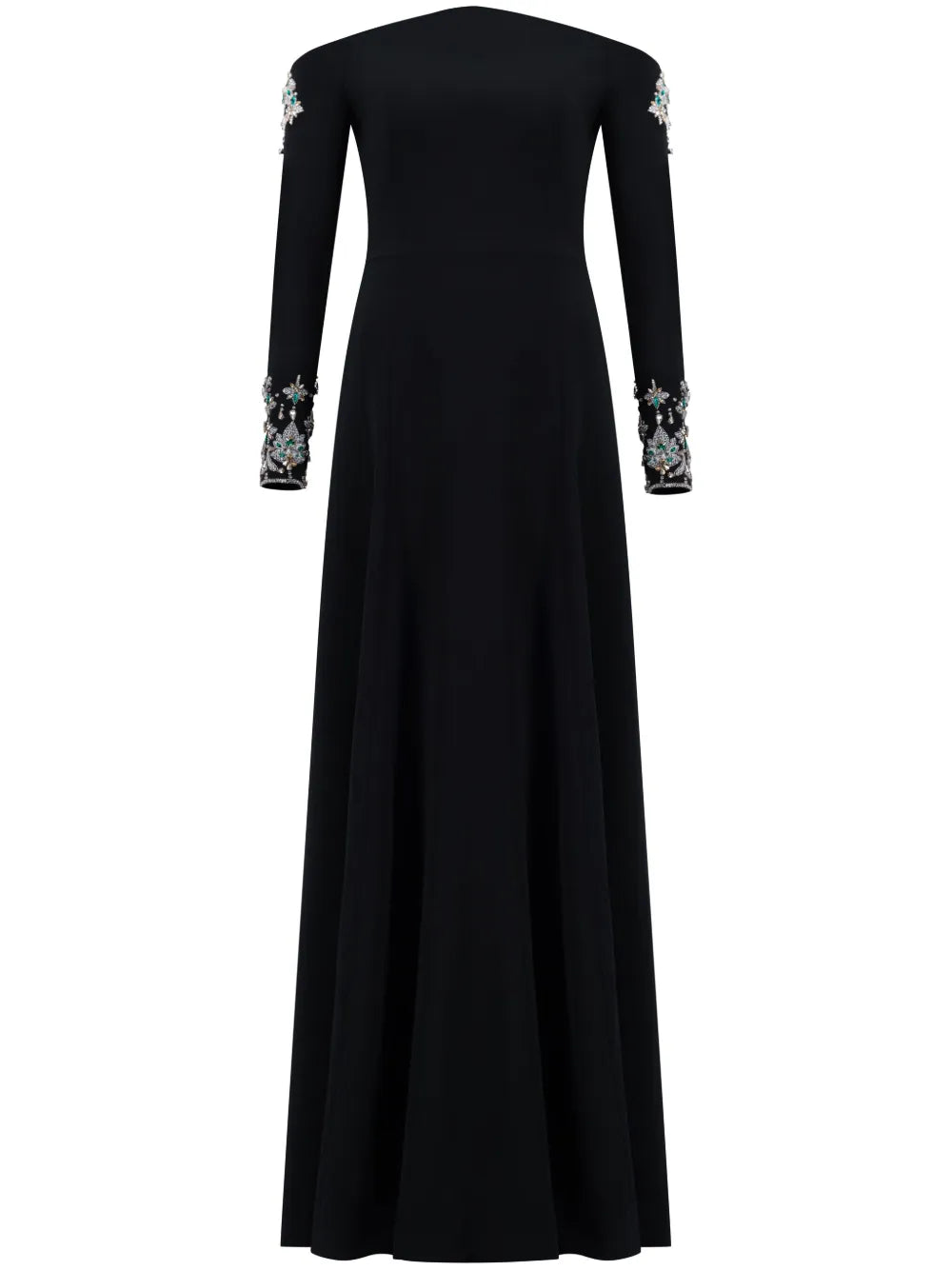 Crystal-Embellished Gown