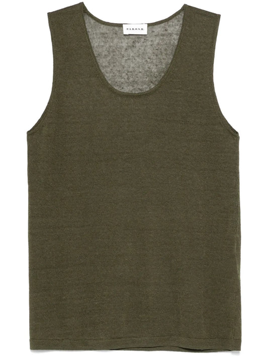 Fine-Knit Tank Top