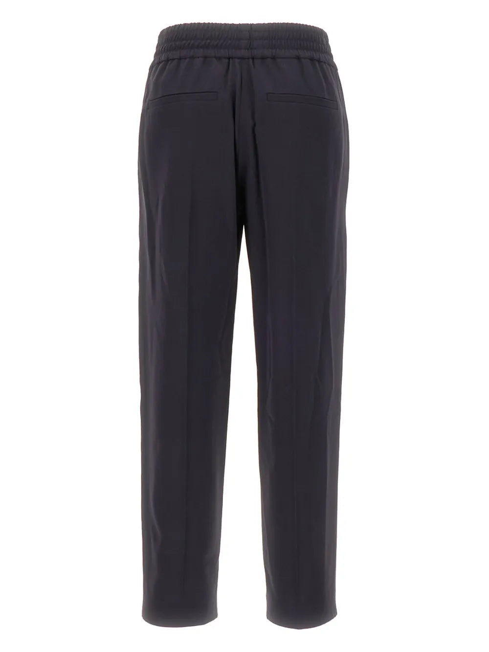 Elasticated-Waistband Trousers