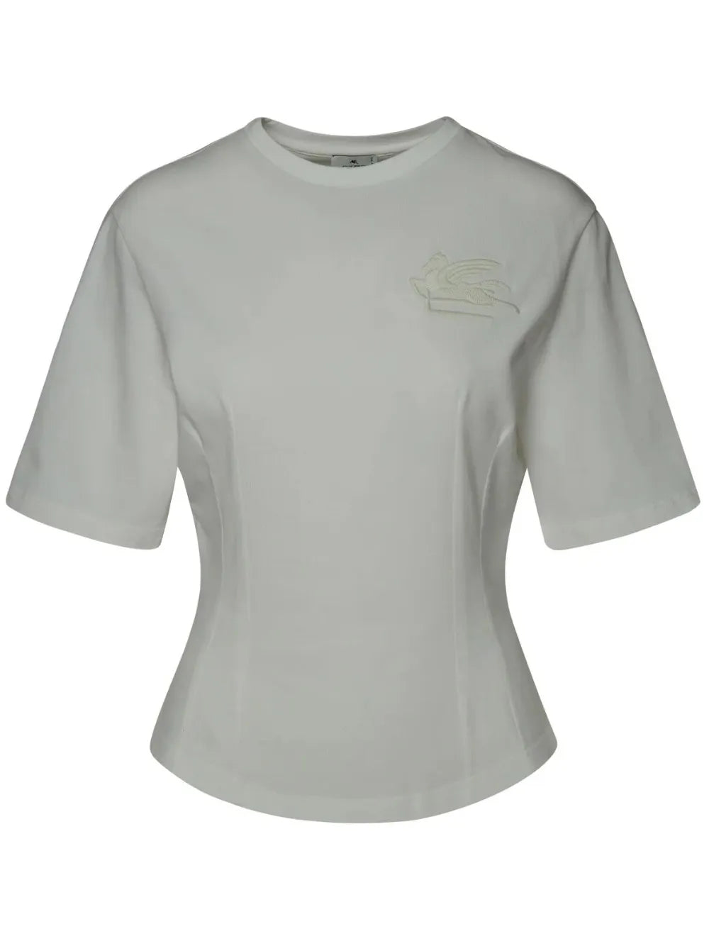 Pegaso-Embroidered T-Shirt