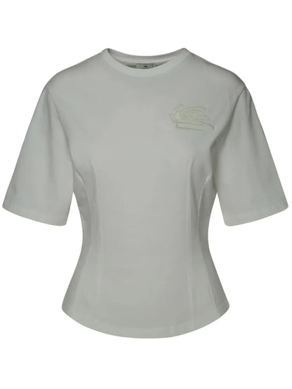 Pegaso-Embroidered T-Shirt