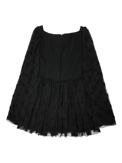 Embroidered Mini Dress