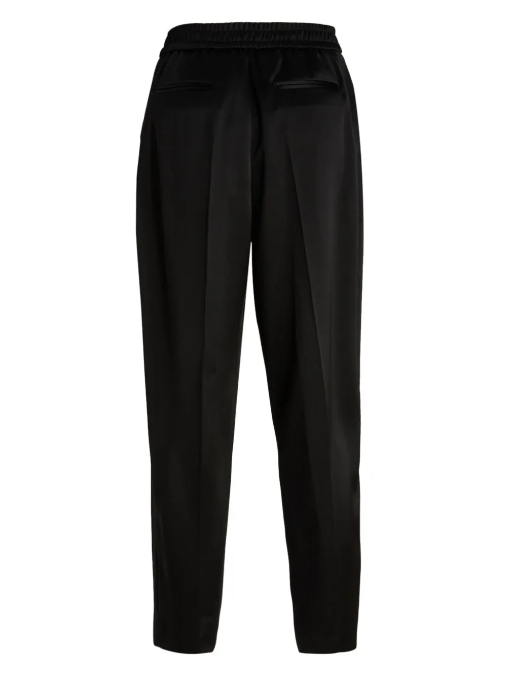 High-Waisted Tapered Trousers