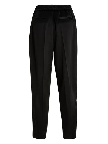 High-Waisted Tapered Trousers