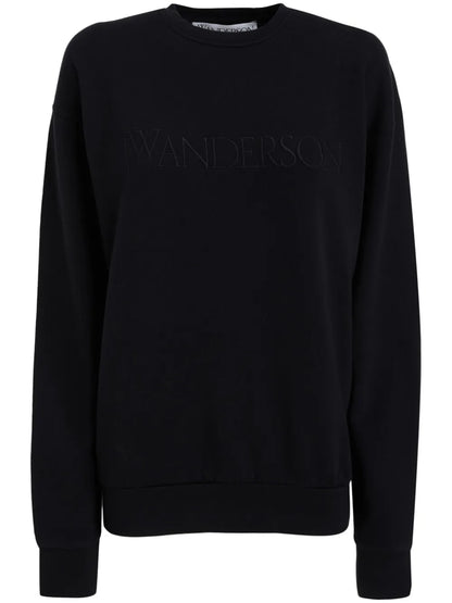 Embroidered-Logo Sweatshirt