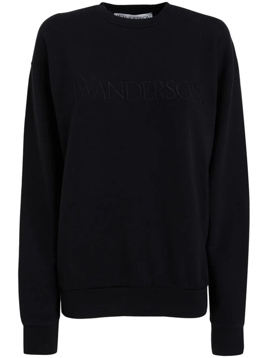 Embroidered-Logo Sweatshirt