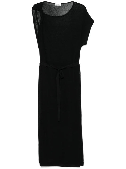 Twist-Detail Maxi Dress