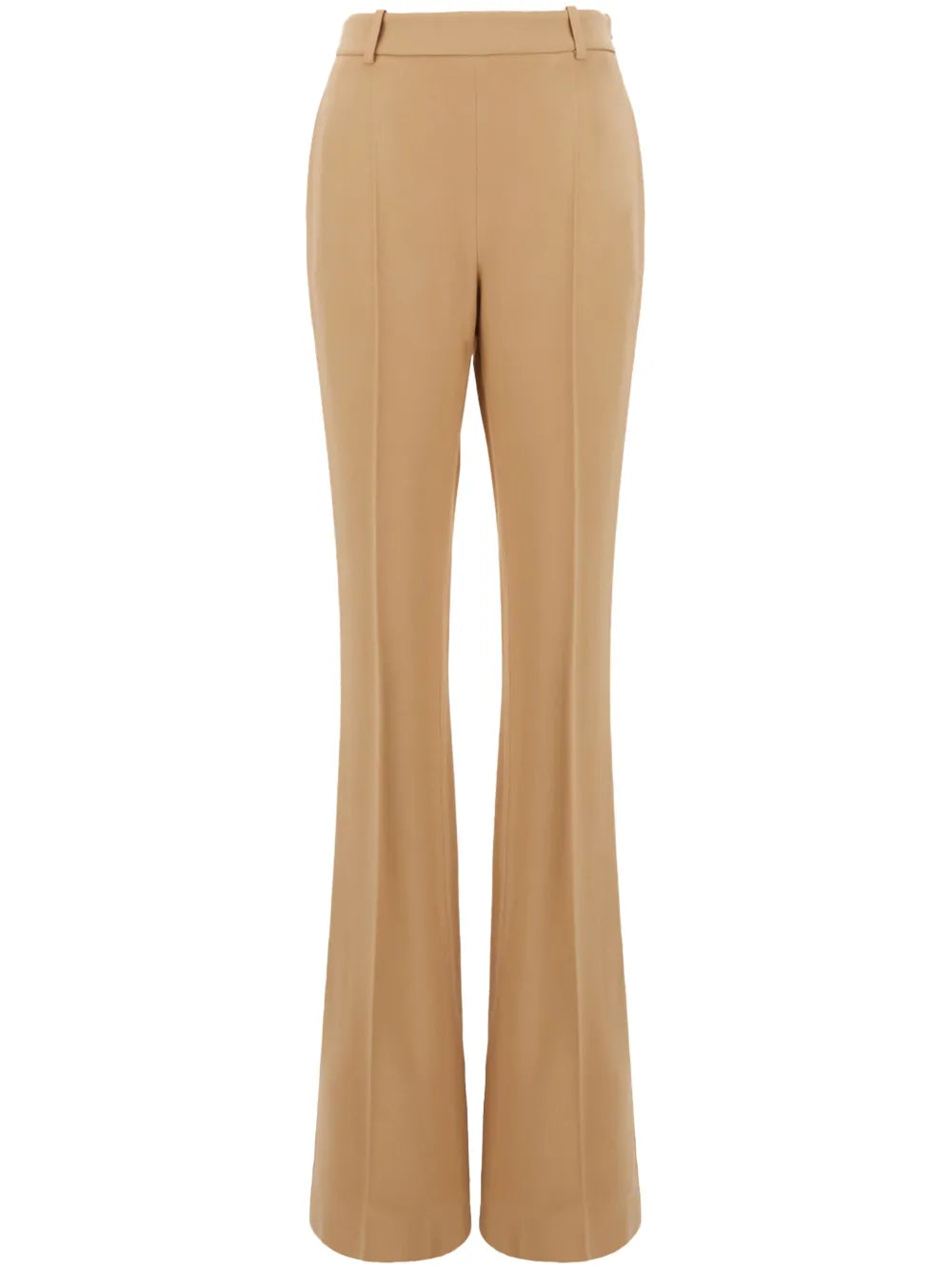 Pressed-Crease Wide Trousers
