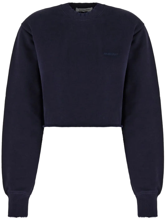 Logo-Embroidered Cotton Sweatshirt