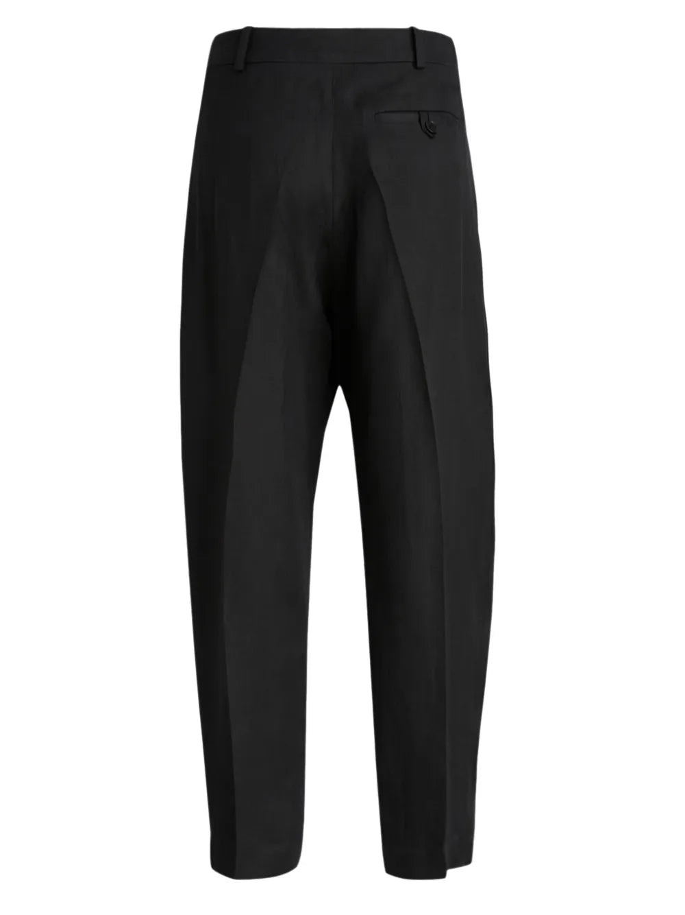 Pressed-Crease Tapered Trousers