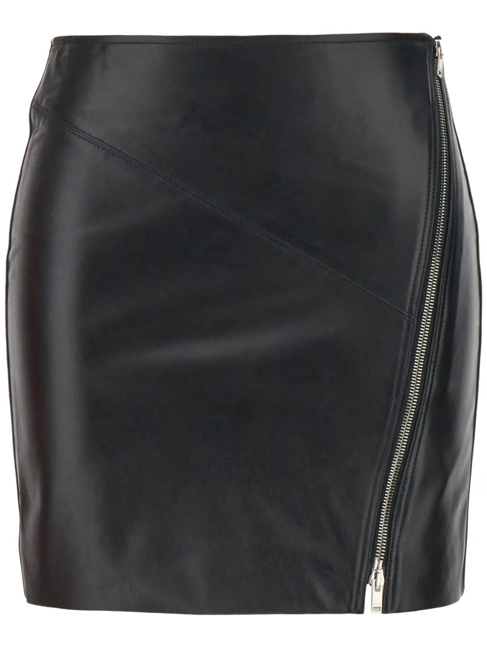 Jeanne Leather Skirt