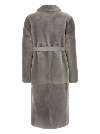 Reversible Shearling Coat