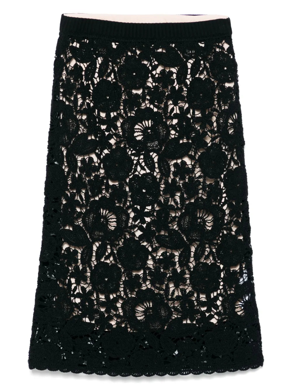 Copper Midi Skirt
