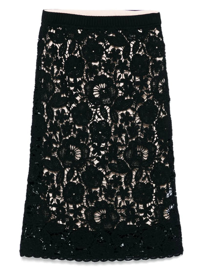 Copper Midi Skirt